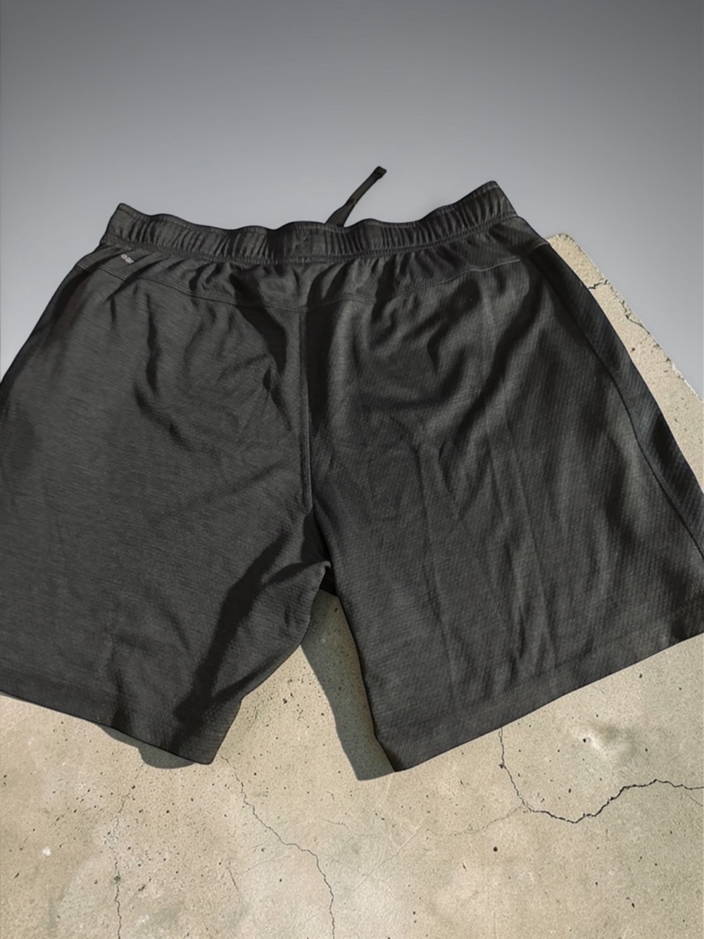 Matrix Men’s Bundle of Two Athletic Shorts - Navy and Charcoal- Size L - Picture 5 of 8